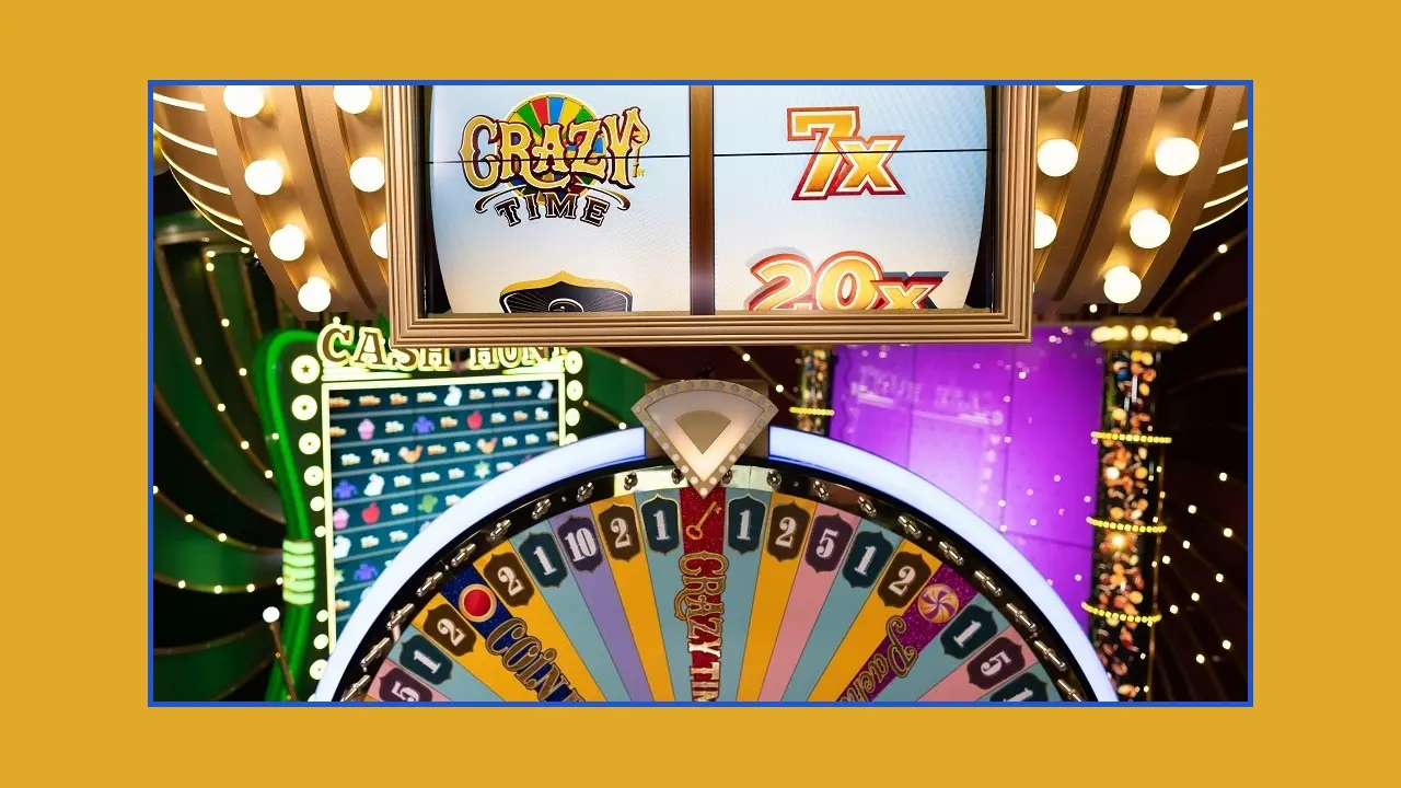 لعبة Crazy Time بكل تفاصيلها